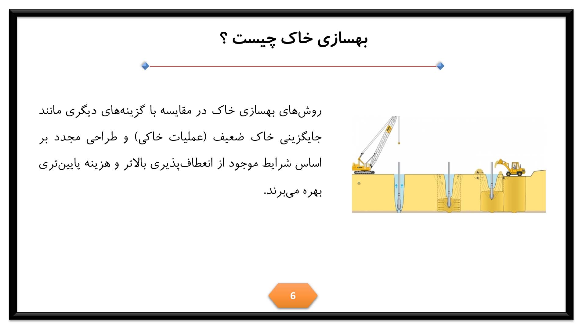 پاورپوینت بهسازی خاک به روش تزریق 